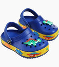 Blue Dinosaur Crocs